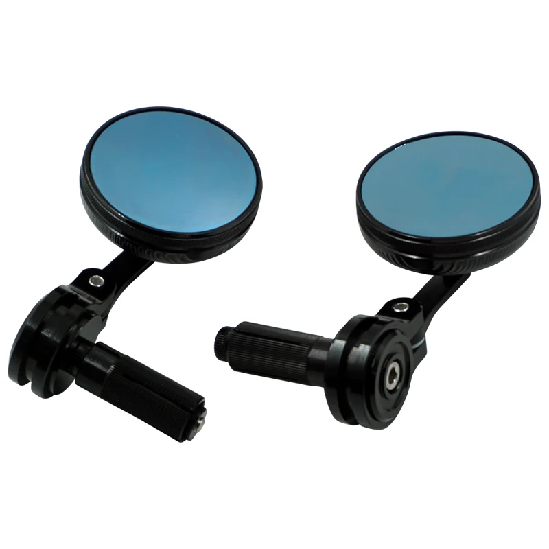 7/8\'\' 22mm CNC Universal Motorcycle rear view mirror Handle Bar End Rearview Side Mirrors Motorbike Accessories