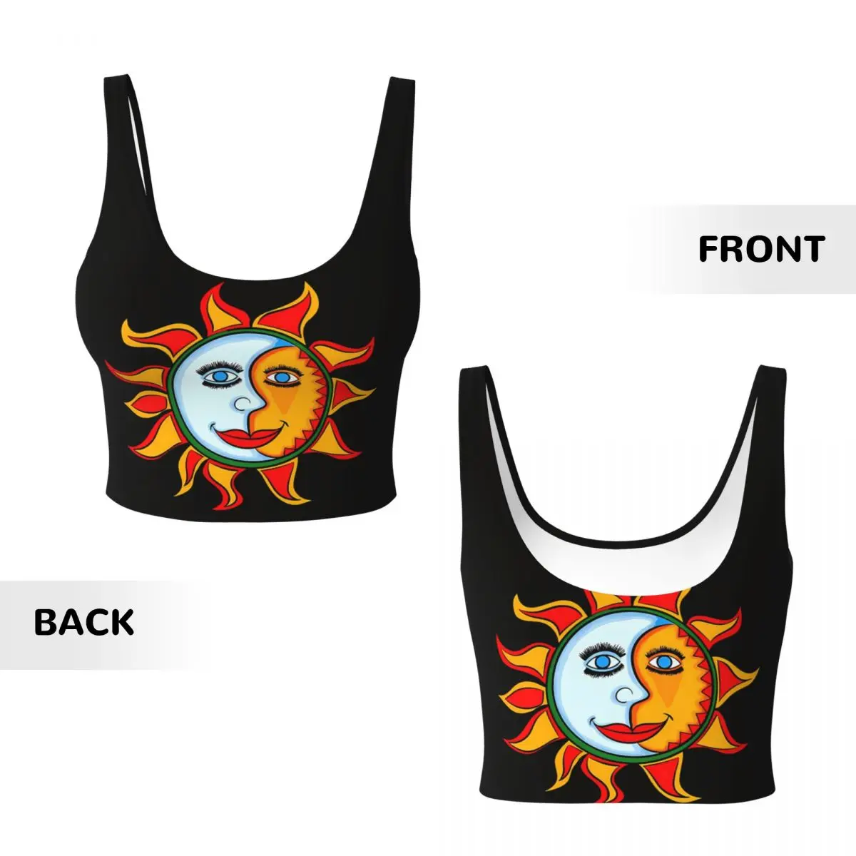 مخصص Jovanotti المرأة سترة رياضية الصدرية الصالة الرياضية تجريب عالية التأثير اليوغا المحاصيل تانك الأعلى #2