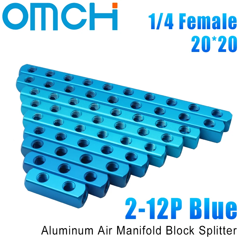 High QualityVersatile Pneumatic Manifold Splitter with Quick Connectors and Multiple Ports for Efficient Air Distribution