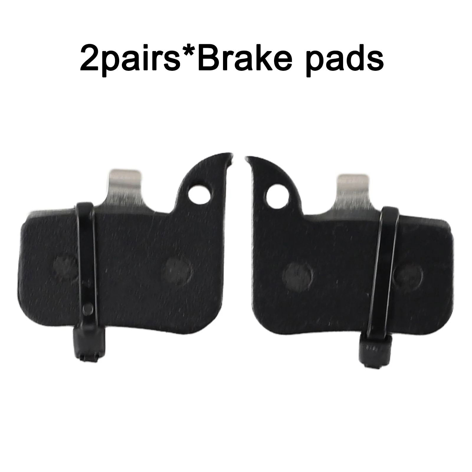 2 Pairs Brake Pads Road Disc Brake Resin Black Semi-metallic Brake Pads Bicycle Spare Accessories For SRAM HRD For Force S700