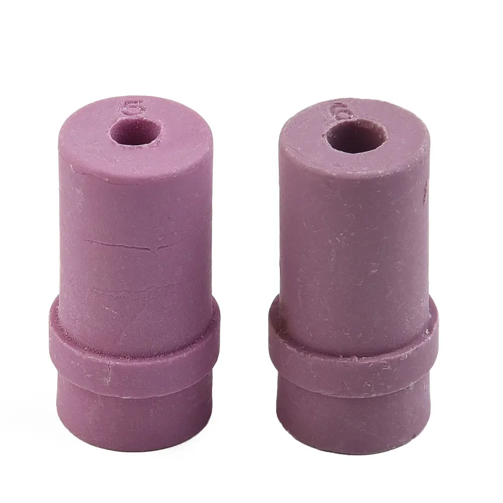 Nozzle Tip 10Pcs Ceramic Long Life Pink Sandblaster Strong Wear Resistance Marble Engraving Sandblasting