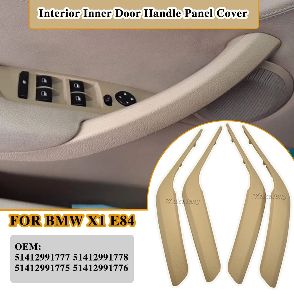 Set Auto Innen griff Innen tür Armlehne Panel Zug verkleidung Abdeckung für BMW X1 E84