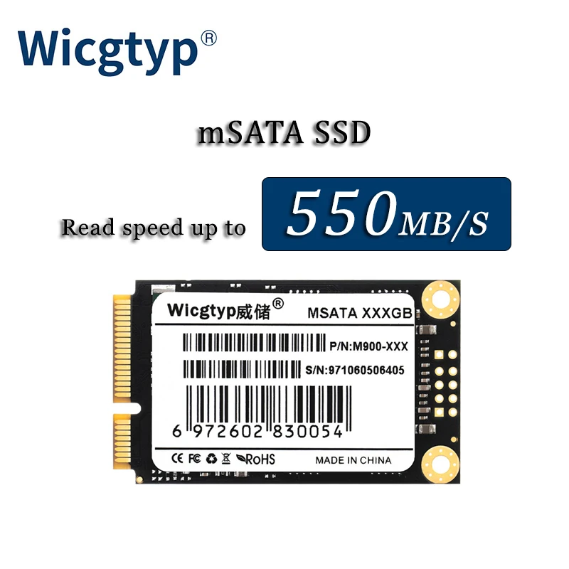 Прямая продажа с фабрики SSD mSATA 128 ГБ 256 ГБ 512 Гб для ноутбука MSATA SSD 1 ТБ раньше для компьютера Внутренние твердотельные жесткие диски