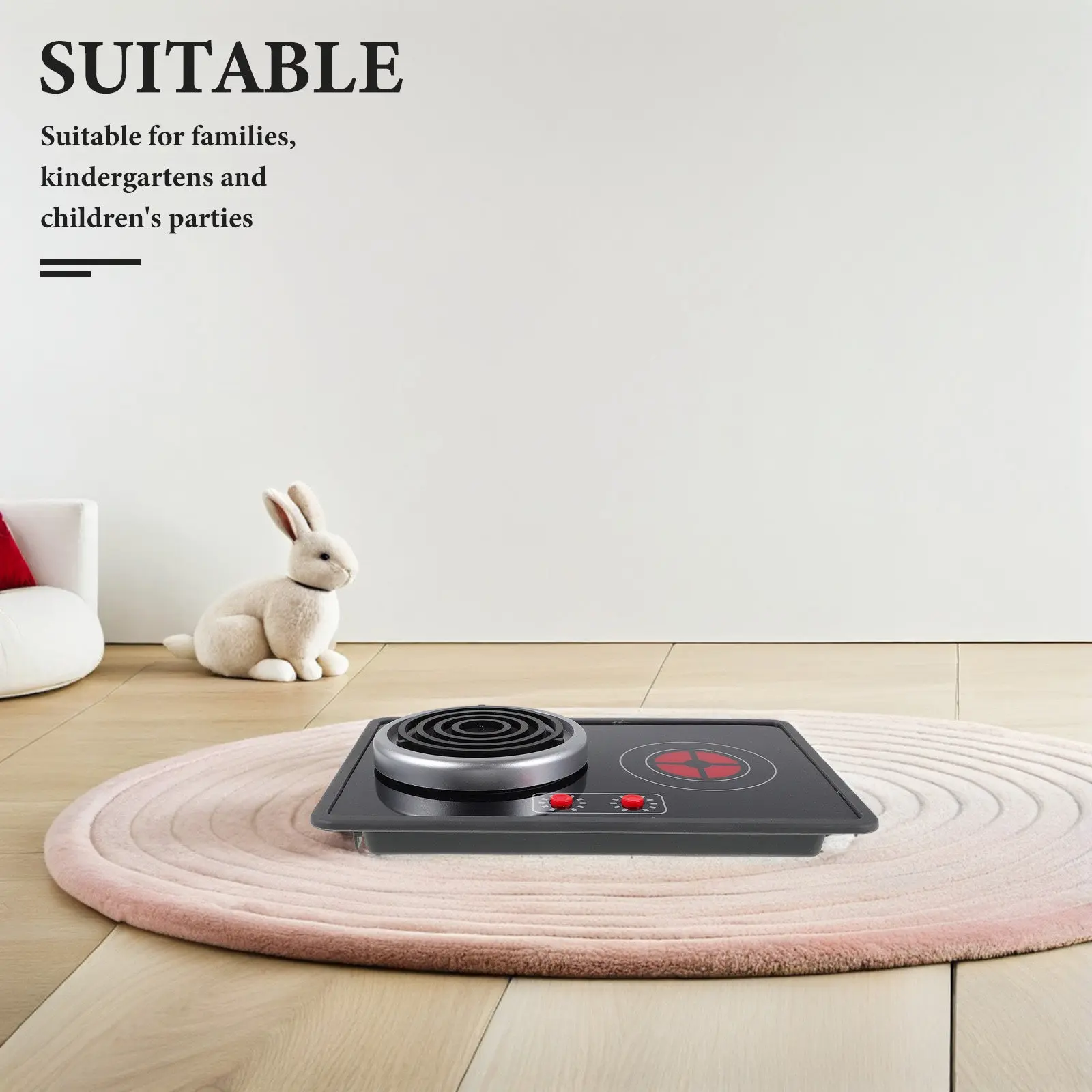 

Набор детской кухонной техники: индукционная плита со световыми и звуковыми эффектами, имитация плиты для игр, креативный игровой кухонный набор