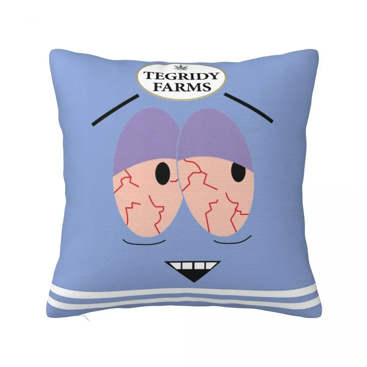 Southpark Towelie Pillow Case Cover Funny Cartoon Towelie High Opd Stuff Chair PillowCase Square Style