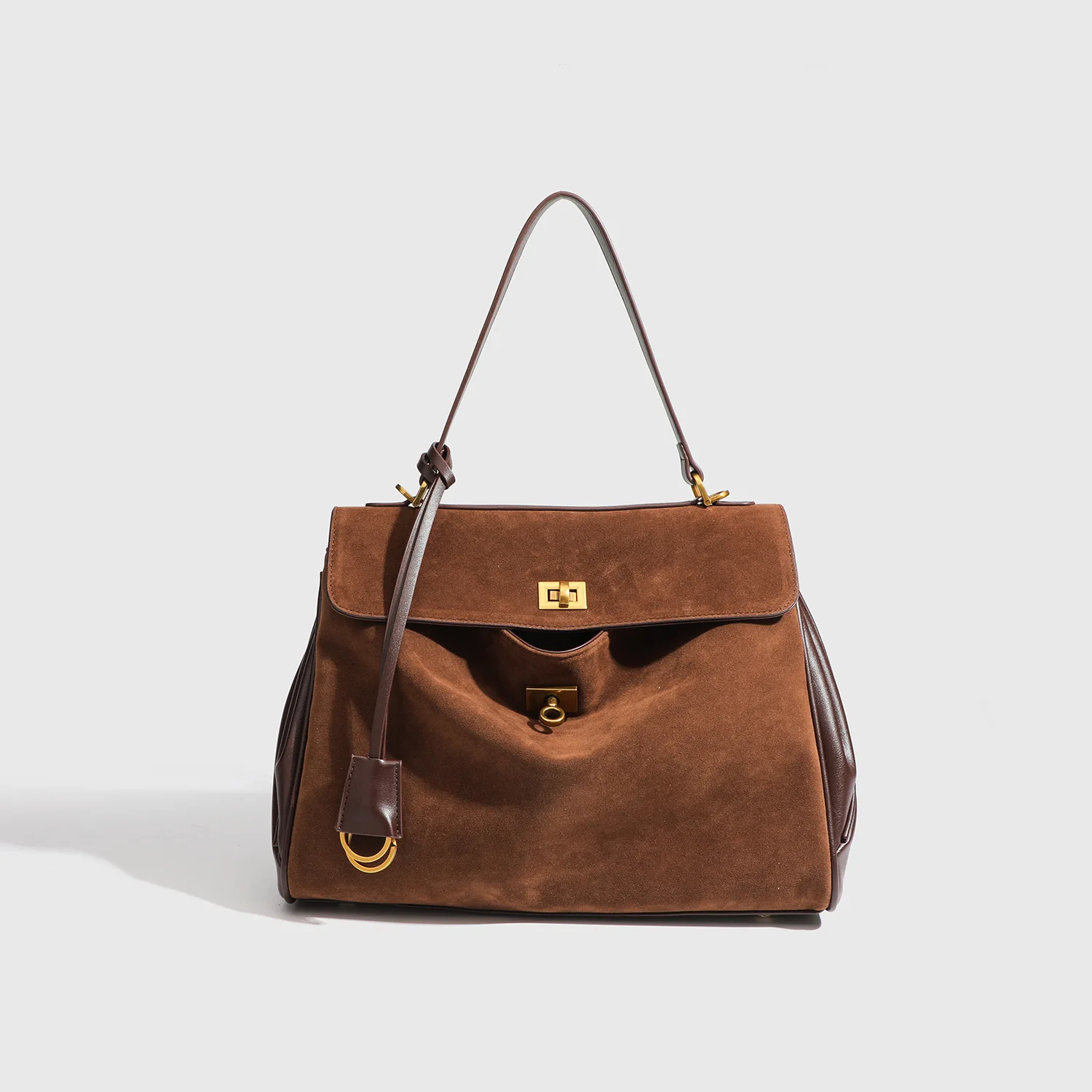 

2025 Matte Buckle Underarm Bag for Women, Very Chic Shoulder Crossbody, Textured Casual Handbag, Elegant and Versatile