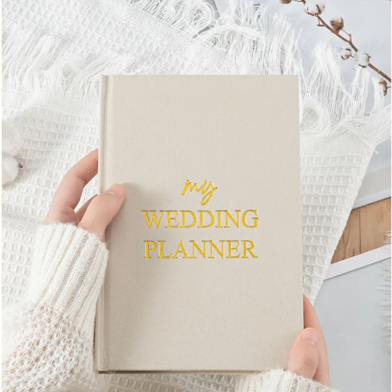 A5 Wedding Planning Notebook Happiness Record Time Budget Notepad Plan Wedding Housekeeper Love Memorial Book