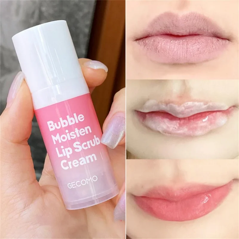 Bubble Moisten Lip Scrub Makeup Exfoliating Moisturizing Removal Lip Dead Gel Full Lips Scrub Skin Gloss Cosmetics Lip