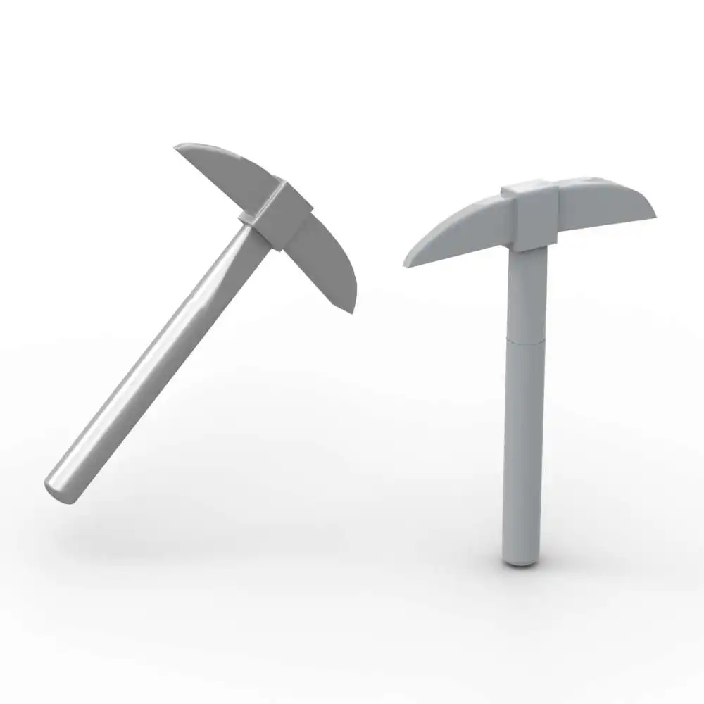 MOC 10 قطعة جزء الطوب 3841 مجرفة المزرعة اللبنات مجموعة مزرعة أدوات يدوية متوافقة تجميع الجسيمات اللعب عيد ميلاد طفل هدية