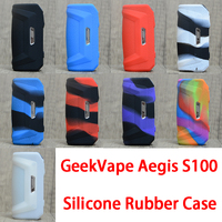 Silicone Texture Skin Case For GEEKVAPE S100 Aegis Solo 2 Protective Rubber Soft Cover