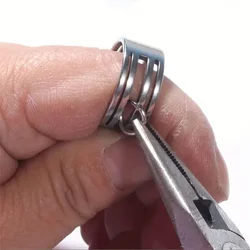 1pc-Split jump ring, closed finger tool, used for DIY jewelry making, ball pliers, opening aid tool