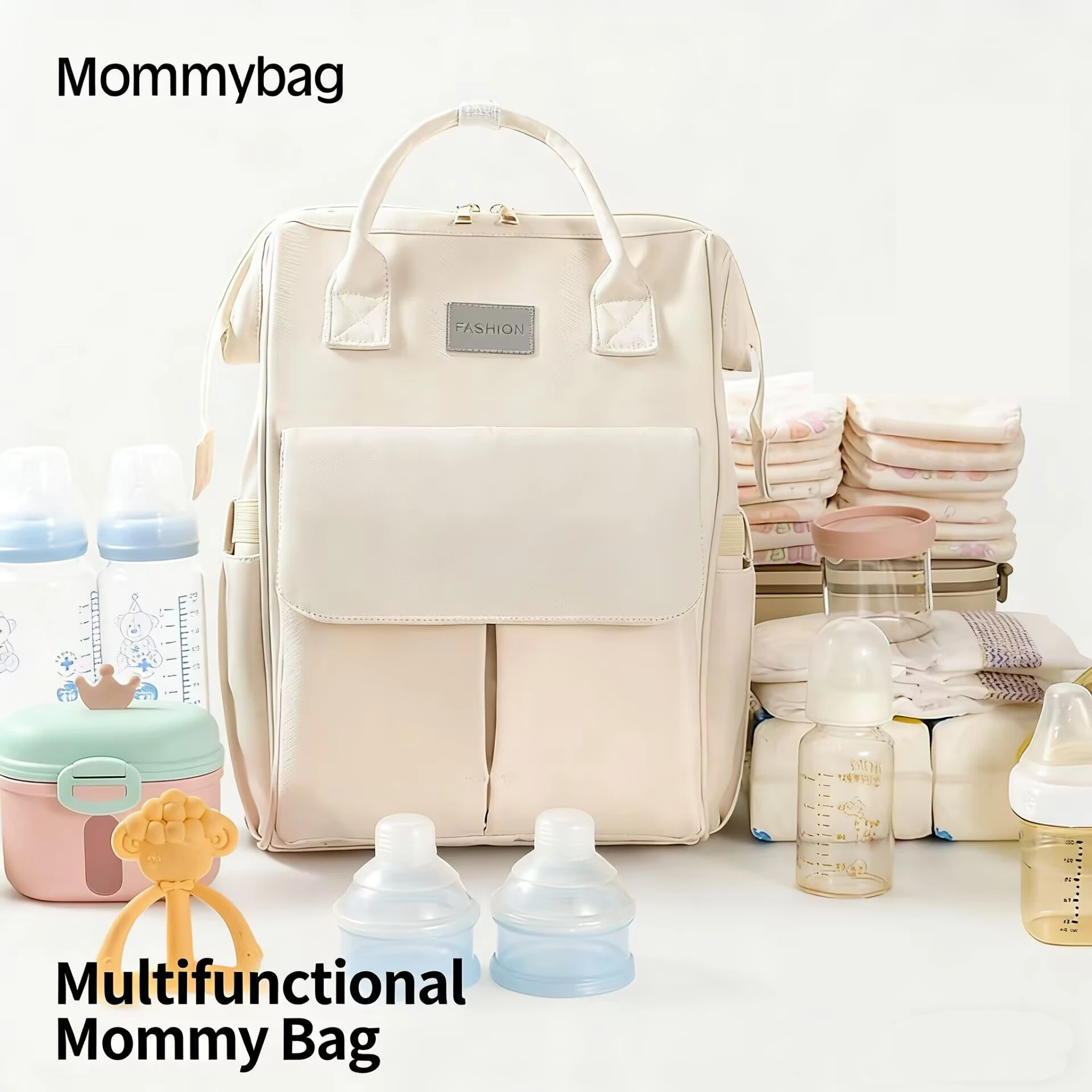 Mother and Baby Bag Women's Backpack Mommy Bags for Outings Travel Backpack Multifunctional Large-capacity Waterproof Portable