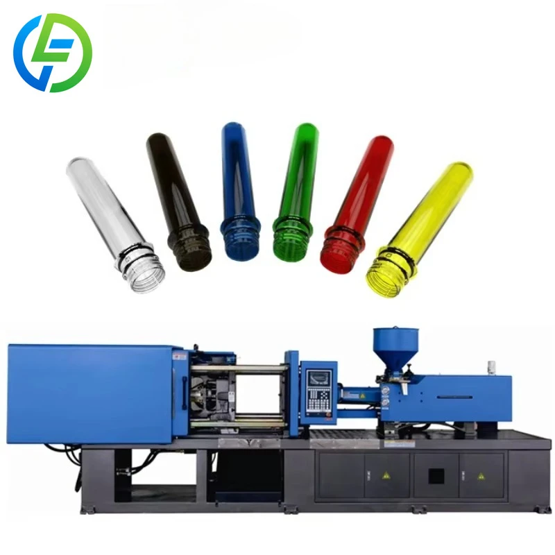 FOODLINE Customized Servo PET Preform Injection Machine 415g Shot 190-470mm Mold 490x464mm Tie-Bar for Bottle Preform