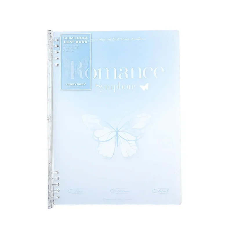 40 Sheet B5 Simplicity Notebook Korean Fashion Gradient Color Loose Leaf Notapad Kawaii Scrapbooking Journal Student Supplies