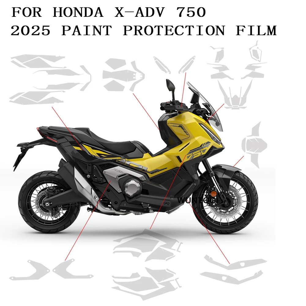 

FOr HONDA X-ADV 750 TPU 2025 Paint Protection Film self-Healing Full Body Scratch ResistantProtective Film Fits XADV 750 PPF