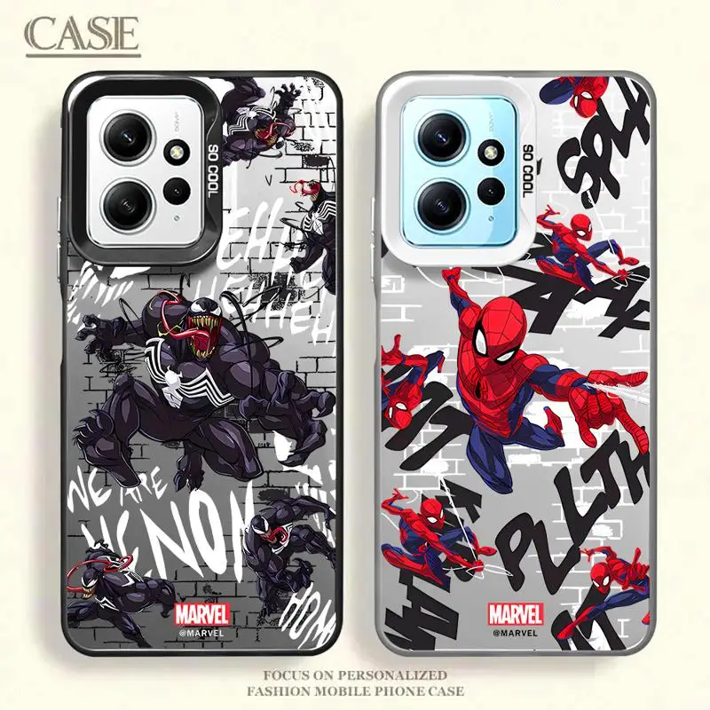 Legendarys Spider-Man Venom phone cases for Xiaomi Redmi Note 13 12 Pro 5G 11 10S 12S 12pro 10 4G 13pro funda Back Shell Cover