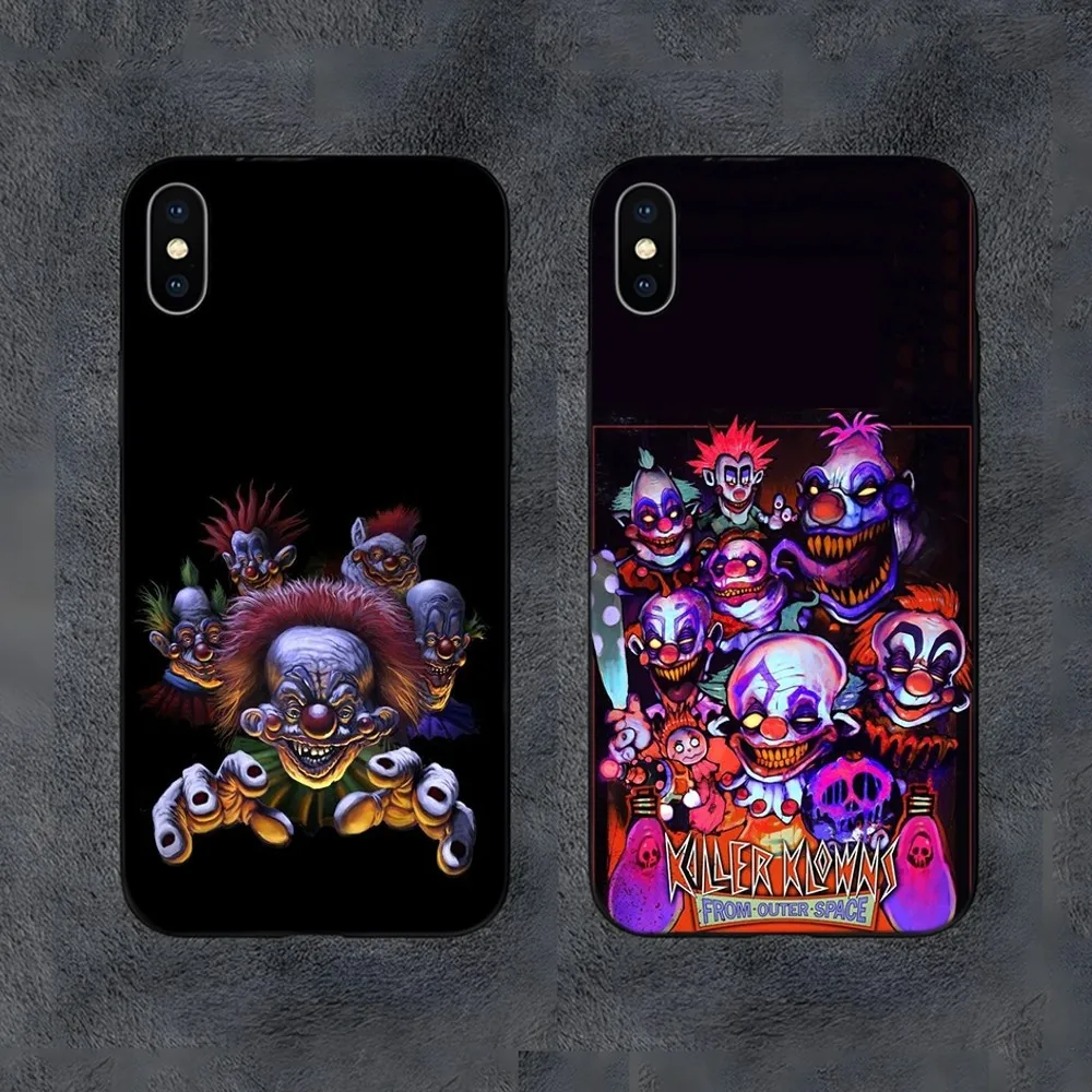 K-Killer Klowns kosmiczna etui na telefon do Samsung S24, S21, S22, S23, S30, Ultra, S20, S30, Plus, S21 Fe, 10,9,5G silikonowa obudowa