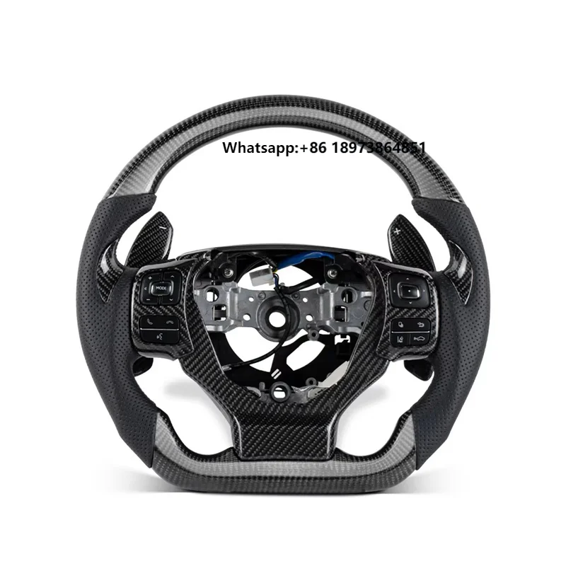 

Customization Carbon Fiber Steering Wheel Auto Interior Accessories for Lexus ES RX LX Car Racing Steering Wheel
