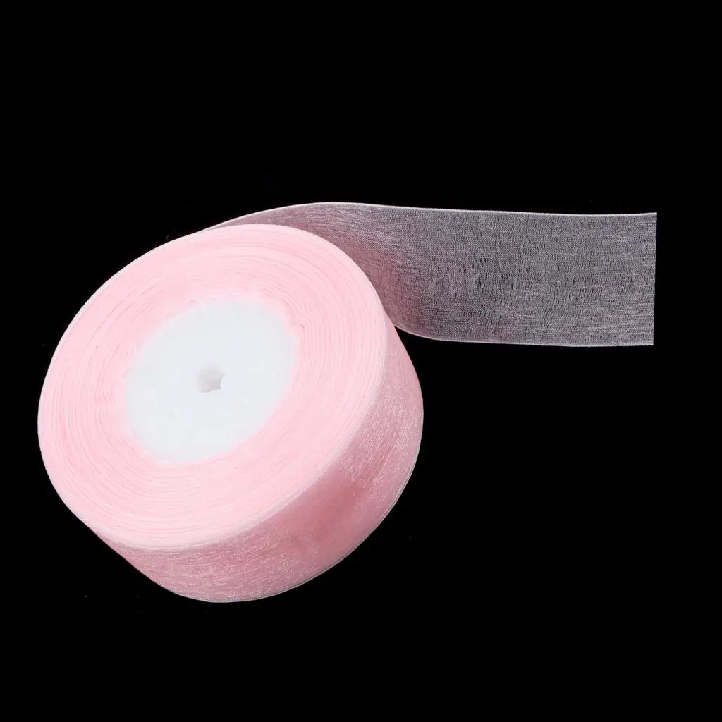 Solid  Ribbon Tulle Roll Spool 4 Cm / 1.5 Inch 50 Yards