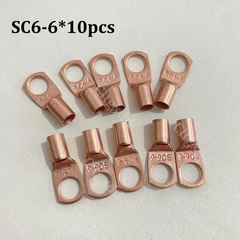 60 Stück/Box SC Kupfer-Kombinations-Batteriekabelklemmen SC6-6 SC6-8 SC10-6 SC10-8 SC16-6 SC16-8 SC25-6 SC25-8 mit Aufbewahrungsbox – Detail 11