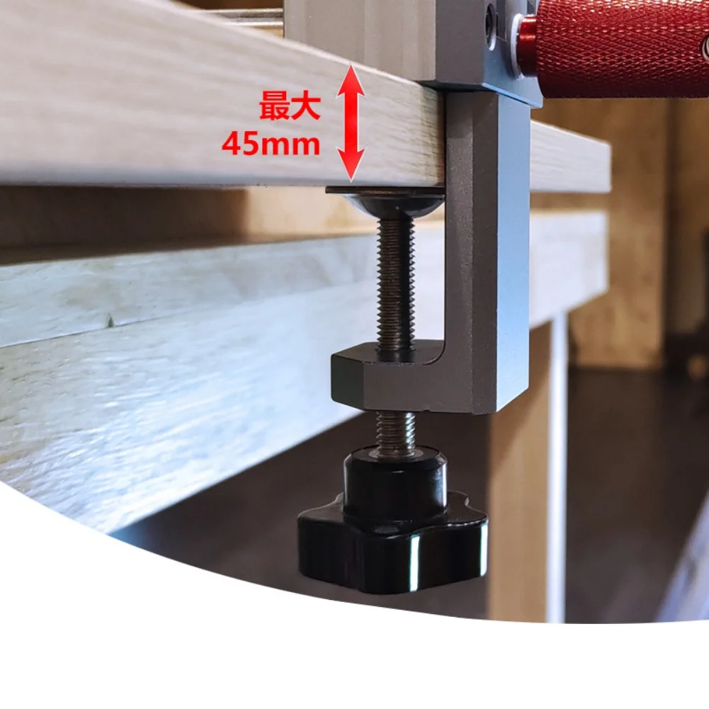 Aluminum Alloy Bench Vise Designed for Use with Hand Tools Power Tools and Measuring Instruments on Workbenches