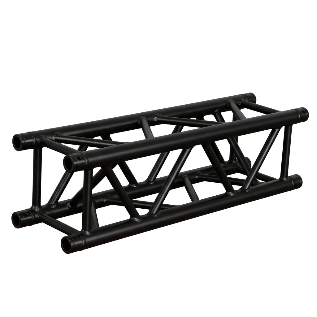 【High Quality】High Quality Aluminum Alloy DJ Stage Lighting Truss Modular Structure 500kg Load Capacity Quick Installation
