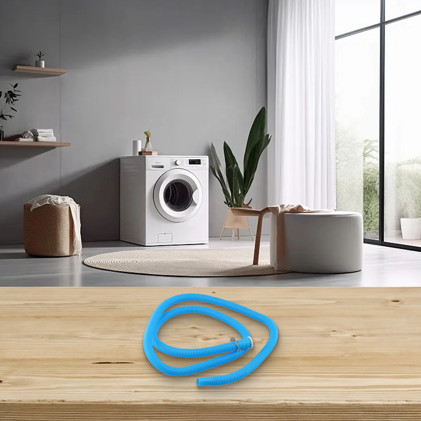 Pièces de rechange pour unités de climatisation, tuyau de vidange AC pour unités de climatisation, joint étanche, diamètre extérieur 3/4 pouces, longueur 5,2 pieds