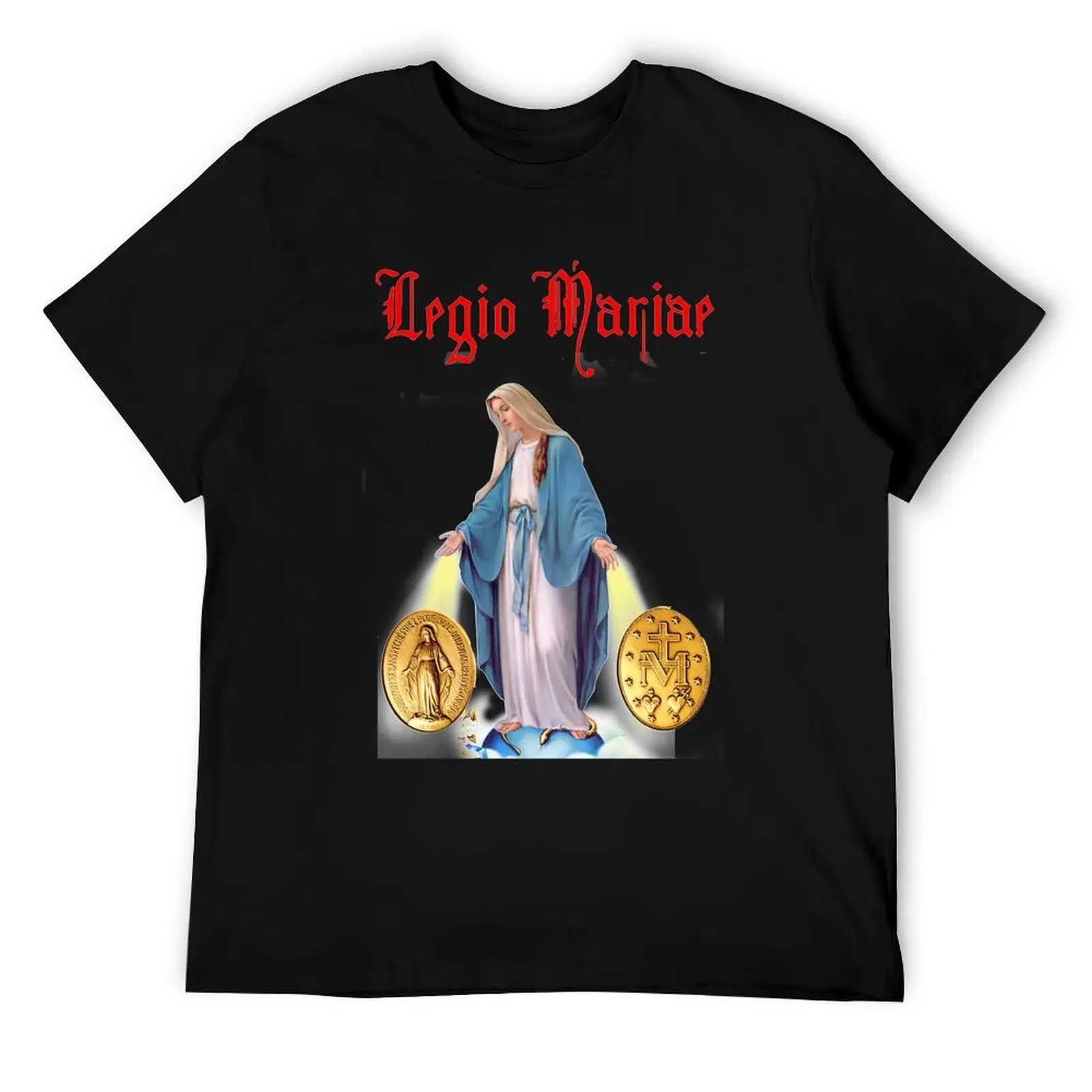 

Legion of Mary T-Shirt man t shirts for men casual man t shirts cotton T-Shirt