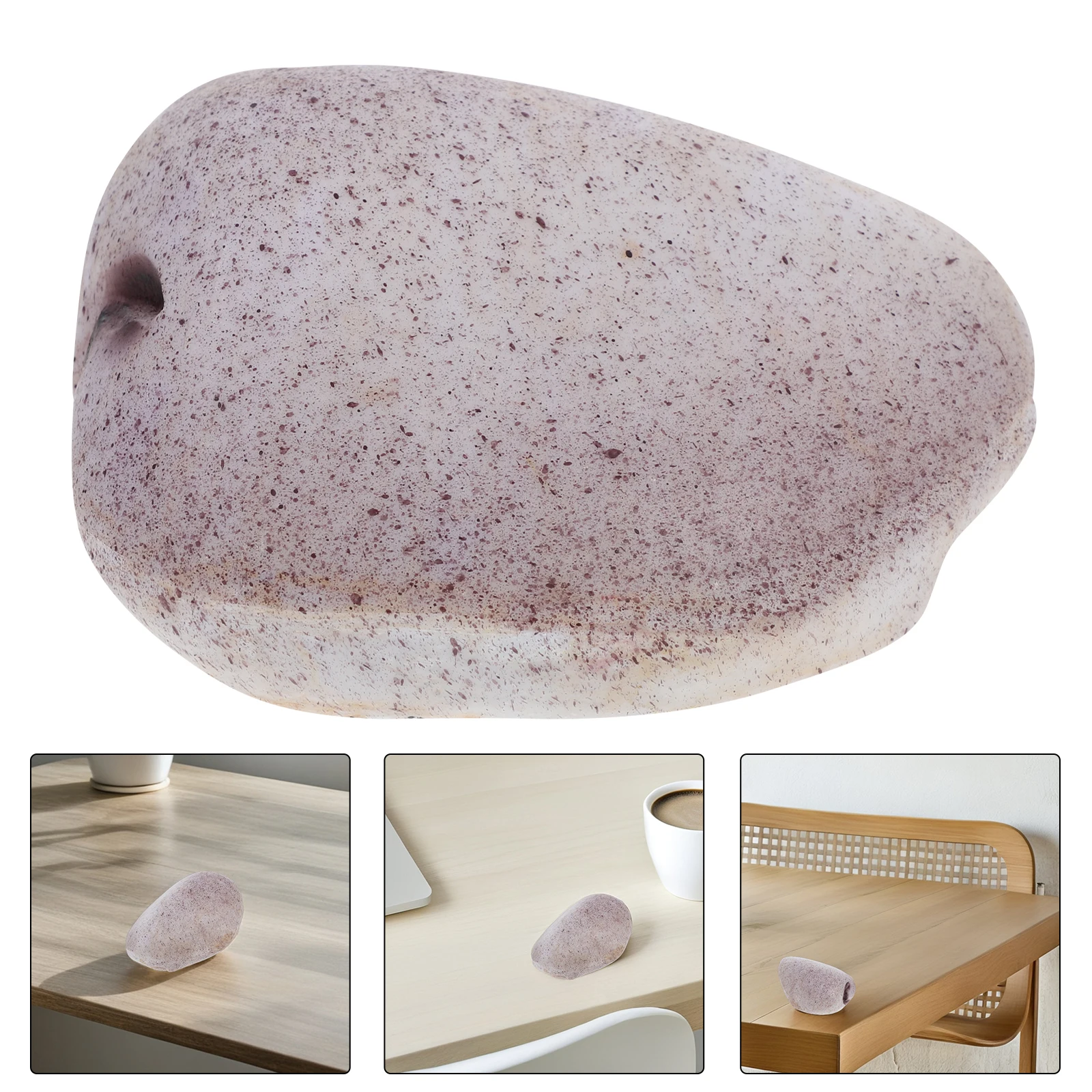 

2PCS Simulated Realistic Resin Hidden Safe Secret Holder Outdoor Garden Home Rock Key Hider Indoor Decorative Key