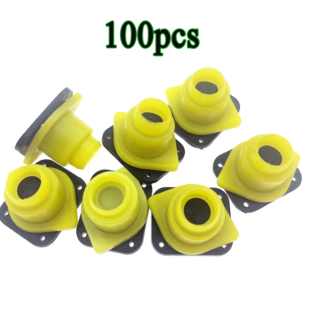 

100PCS Beekeeping Nicot Rearing Egg Cell Cup Holder And Fixture On Frame Fixing Block With Holes Honey Bee Breeding Apiculture