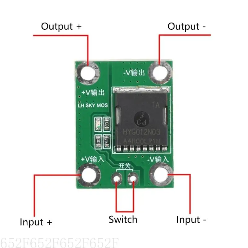 Efficient Power Management Module Supporting Up To 100A 50A 20A Suitable For DIY Enthusiasts And Electronic Engineers