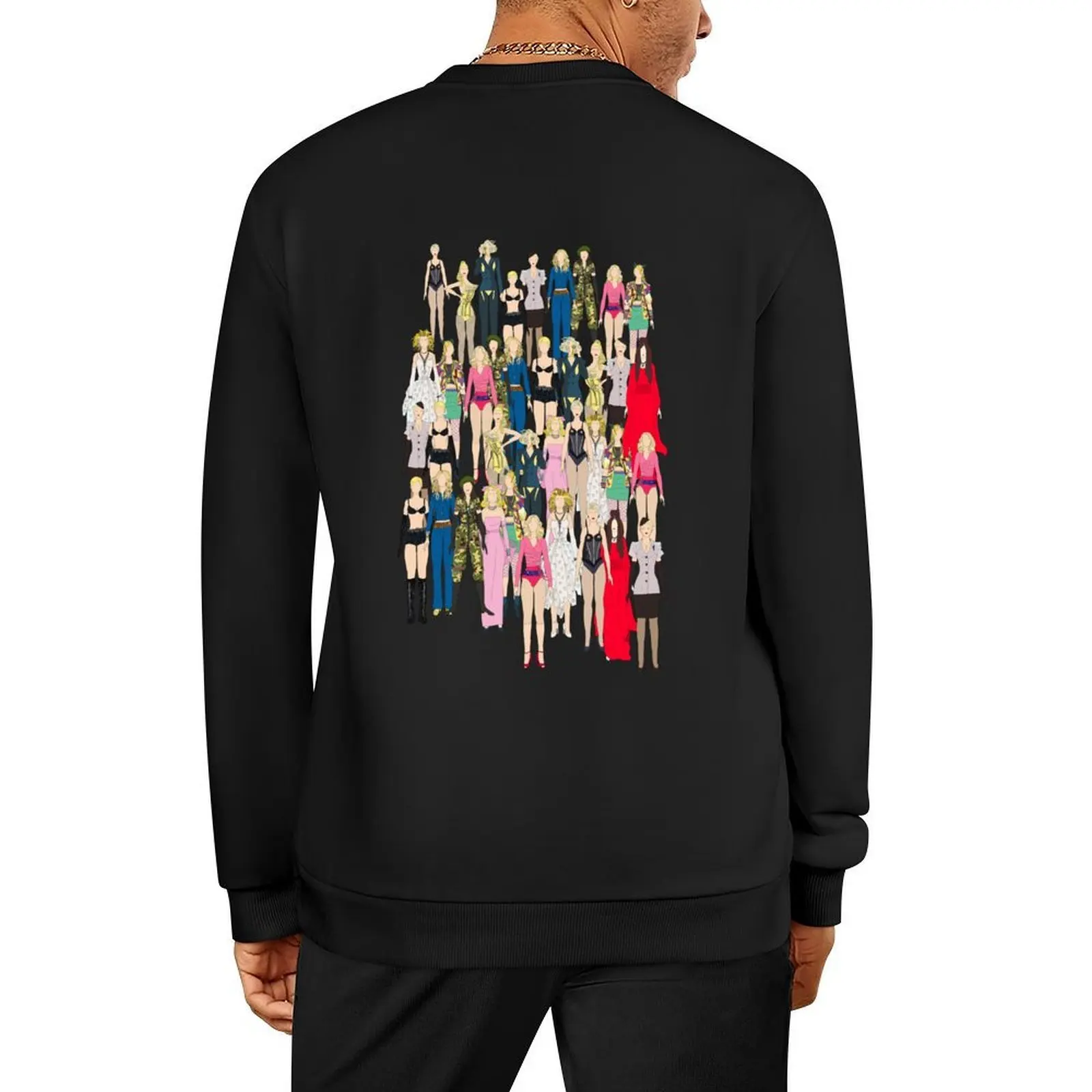 

Madonna-A-Thon Pullover mens clothing anime clothes tracksuit japanese style oversize sweatshirts