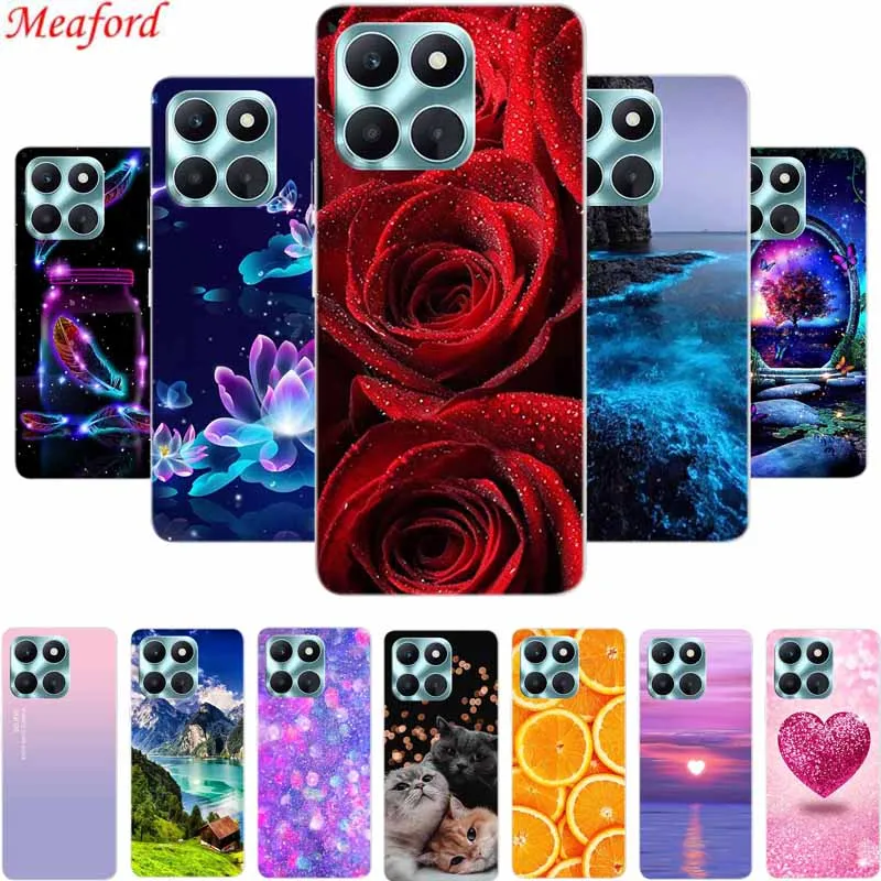 Phone Case For Honor X8b Back Cover Case HonorX8b Coque Clear Silicone Soft Funda For Honor X8b Case X 8 b 6.7