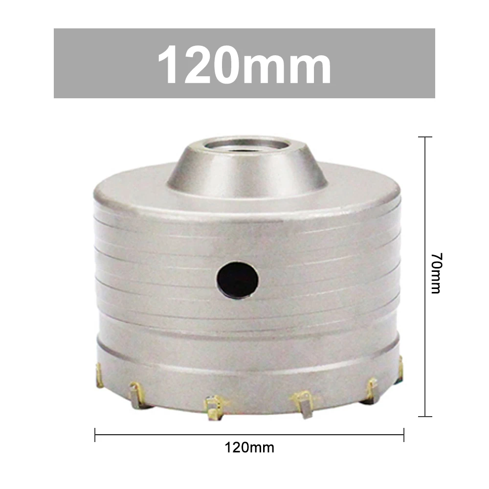 Boren Voor Betonnen Muurgatzaag Sds Plus Schacht Hamerboor Cement Steensnijgereedschap 30-160Mm Metselwerkgereedschap