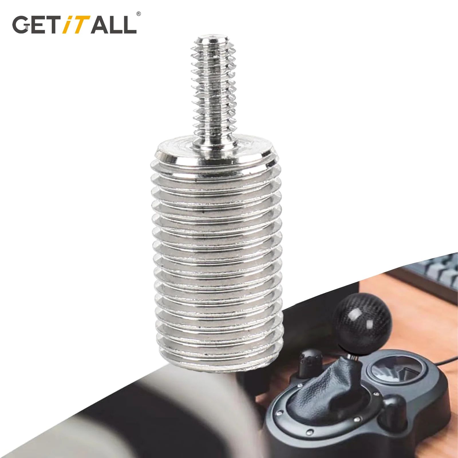 

Adapter Screw For Logitech G29 G923 Gear Shift Head Adapter Replacement M12x1.25 Gear Shifter Modification Accessory