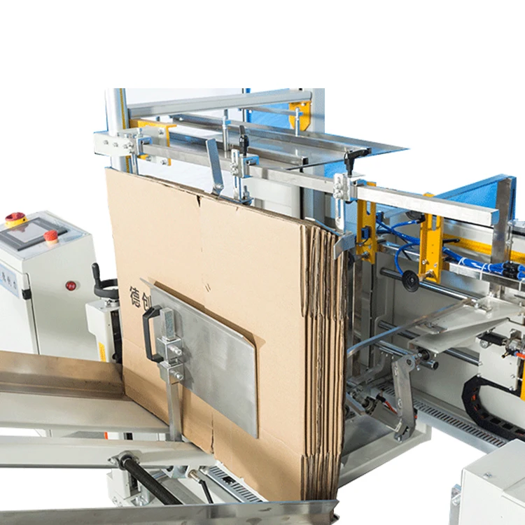 For DTRALIPACK DPK-40 Carton Bottom Sealing Machine Case Erector Erecting Automatic Box Sealer