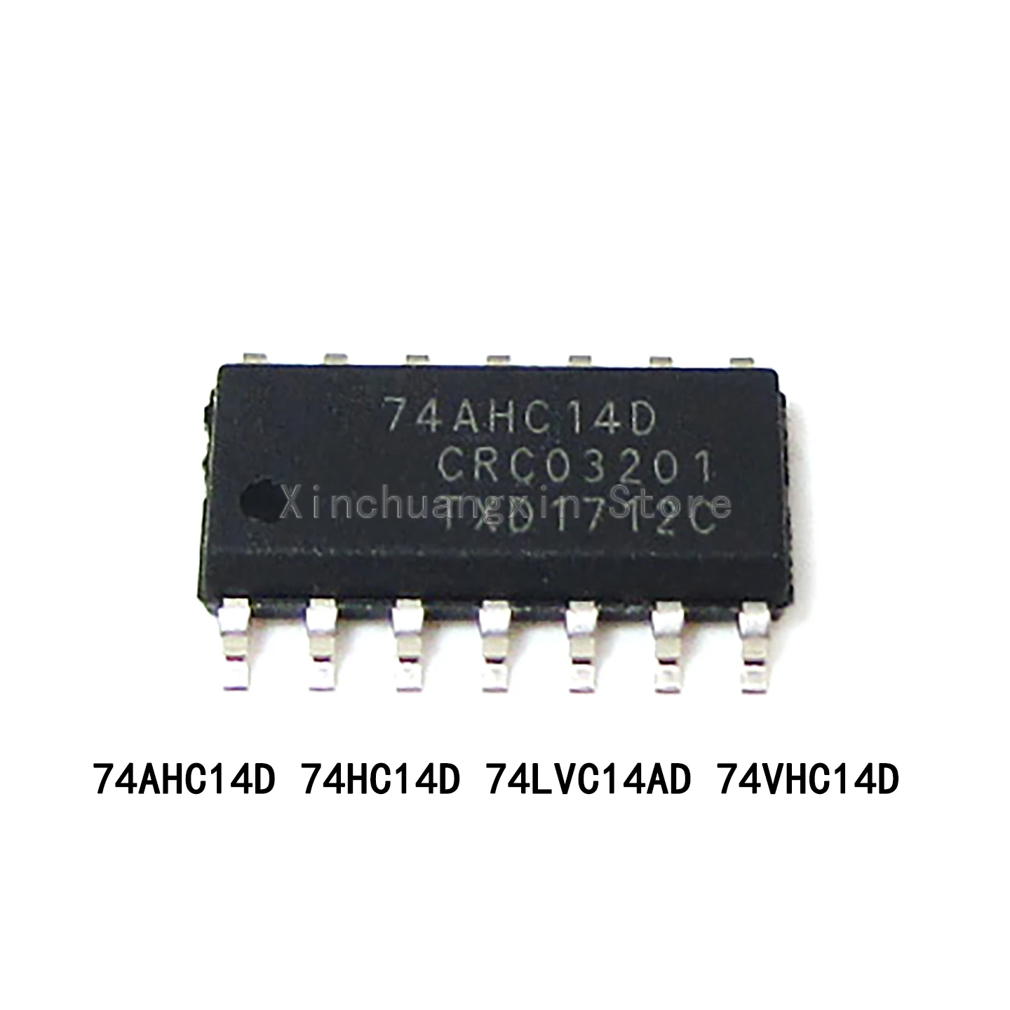 10PCS  74AHC14D 74HC14D 74LVC14AD 74VHC14D SOP14 6-channel inverter logic IC