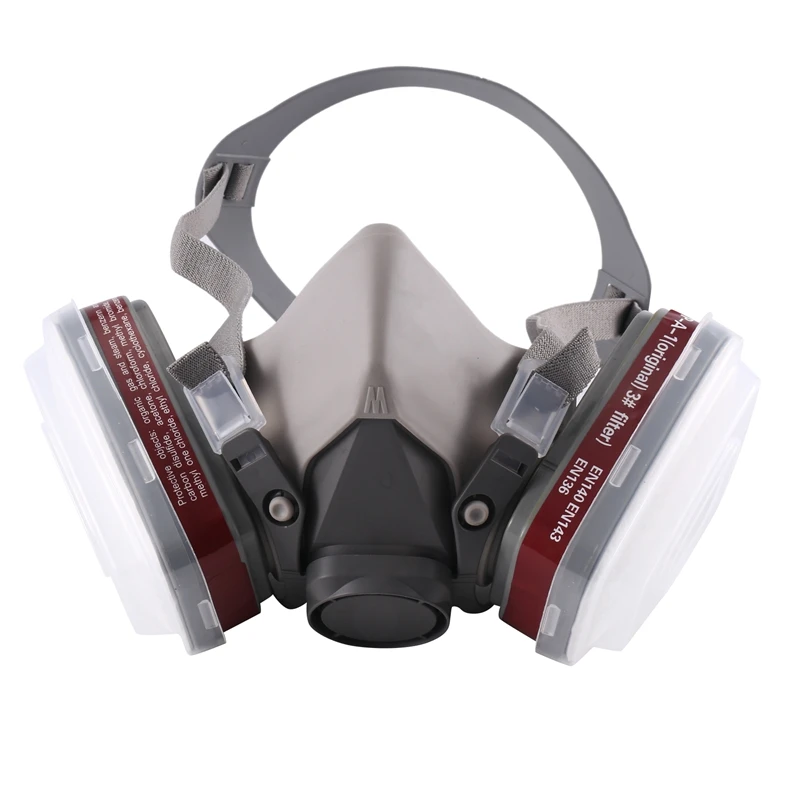 

Respirator Mask Dustproof Mask Dust Cover Mask With Filters For Painting Dust Solder Construction