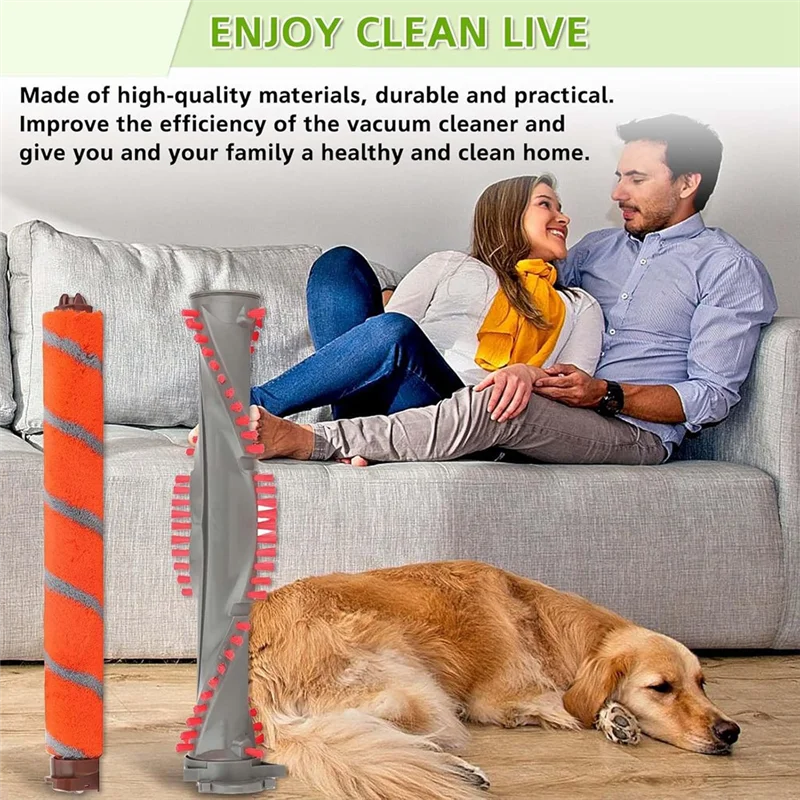 

FAAJ-Roller Brush Replacement Parts For Shark Duoclean NV800, NV800W, NV801, NV801Q, NV803, HV380 Vacuum Cleaner Brush