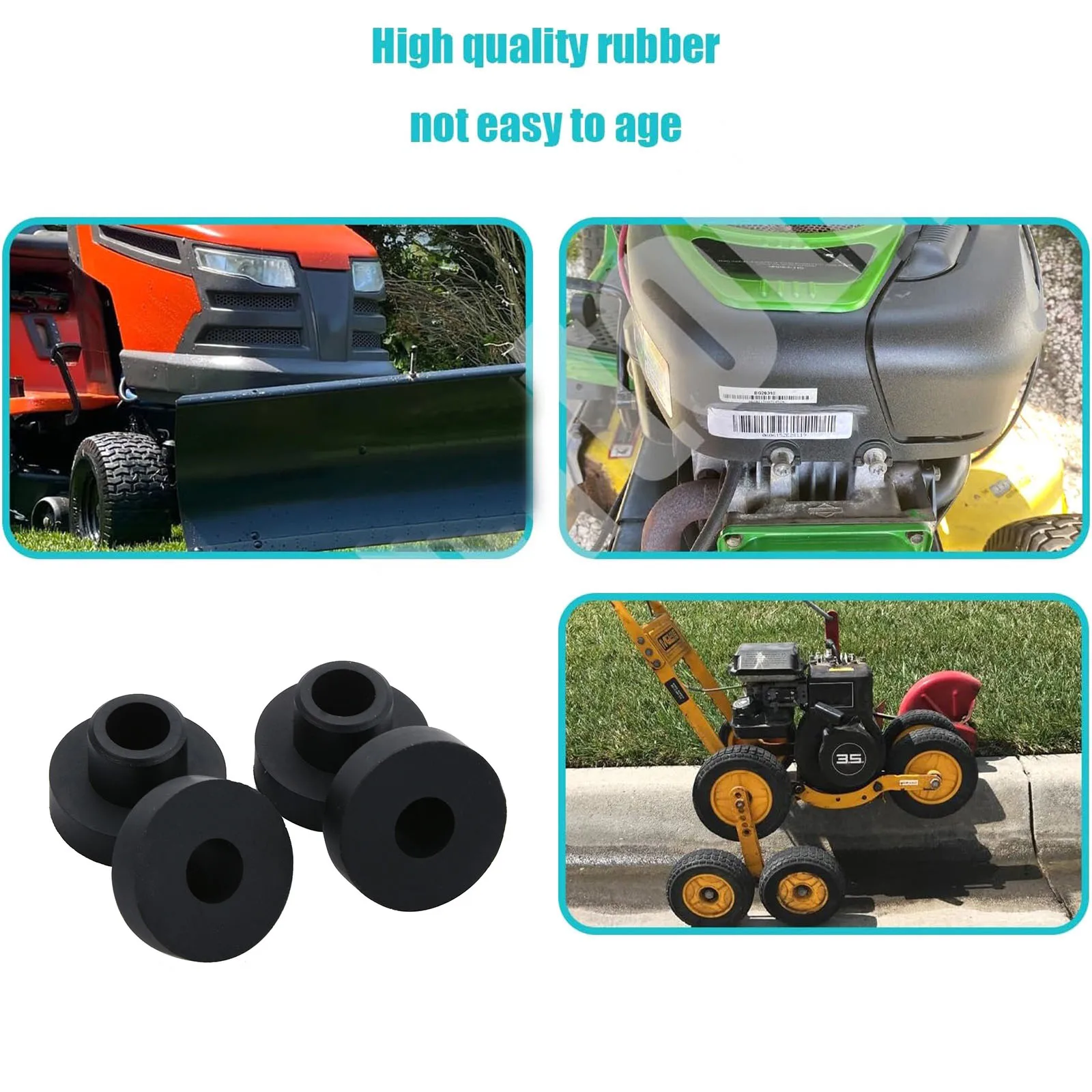 4pcs Fuel Tank Grommet 570045500 for Bombardier Outlander Traxter Quest Ski-Doo MXZ Formula 500 583 670 Rubber Seal