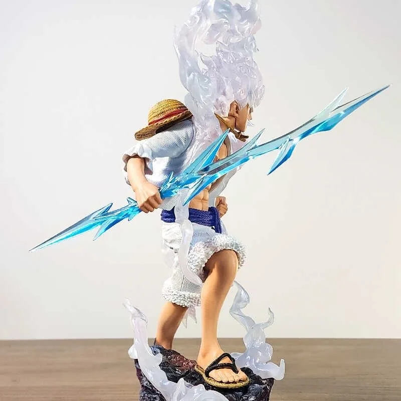 In Stock One Piece 28cm 5.0 Lx Nika Luffy Jt Figure Exquisite Face Carving Detail Description The Gospel Of Anime Fans