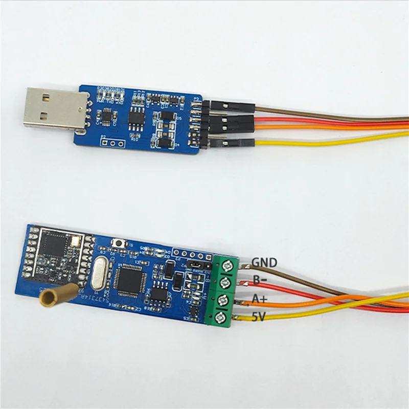 BTLIFE-2X RS485 To Lora Wireless Serial Communication Module RS485 Lora Wireless Transceiver 433M Transmitter Receiver Module