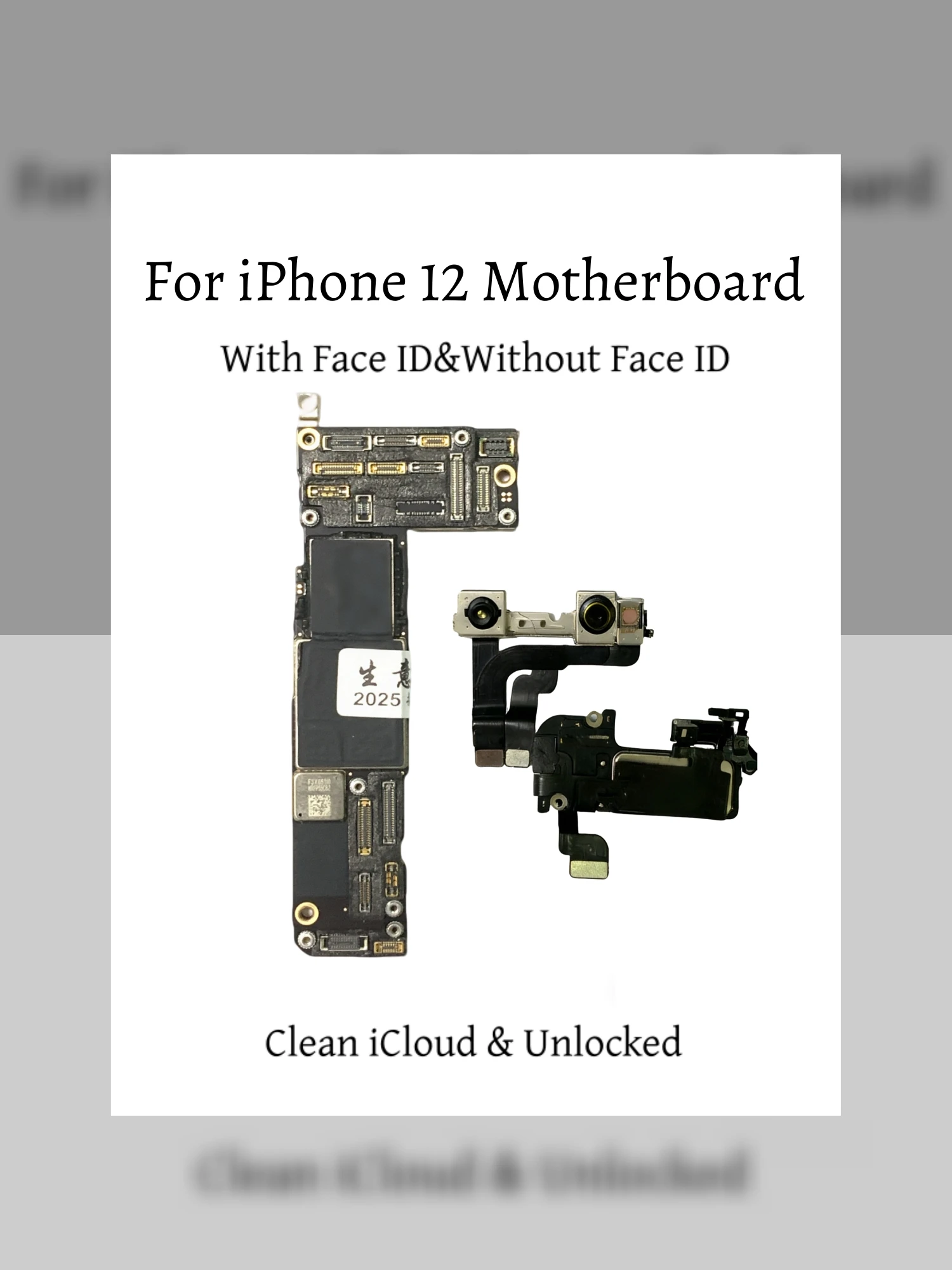 100% trabalhando para iphone 12/12pro/12 pro max placa-mãe com