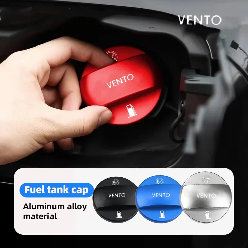 Alloy Car Fuel Cap Oil Box Lid Petrol Tank Covers for Volkswagen VW Vento GOLF 5 6 7 B8 Jetta RLine GTI Scirocco Tiguan Sharan