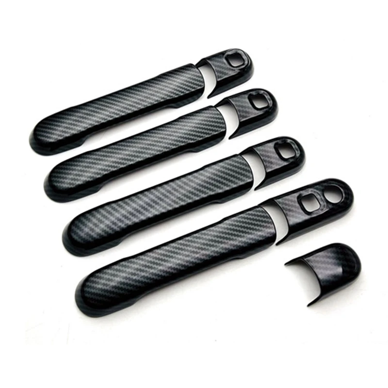 For Suzuki Solio Bandit 2021 2022 Car Chrome Door Handle Cover Trim Decorative Sticker Exterior Accessories