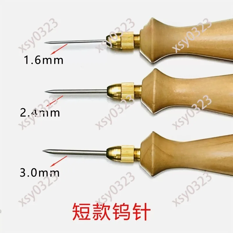 High Temperature Resistant Tungsten Needle, Lampwork Tool for Glass Bead Jewelry Piercing, Hole Punching and Bubble Pricking