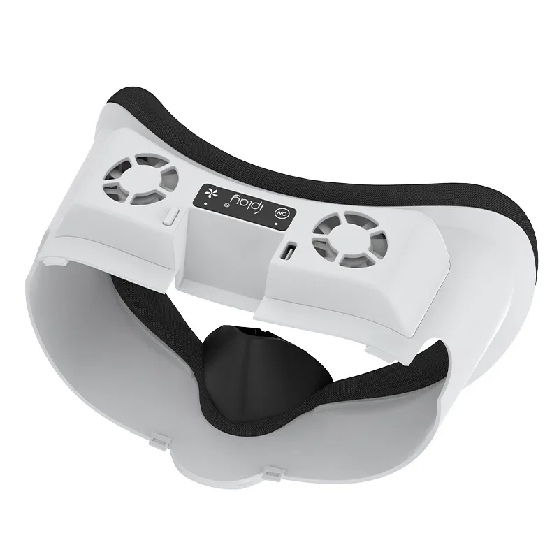 HBV-555 For Meta Quest 3 VR cooling fan for Oculus Quest 3 with RGB shading and breathable fan Glasses Face Cover for Eye Mask