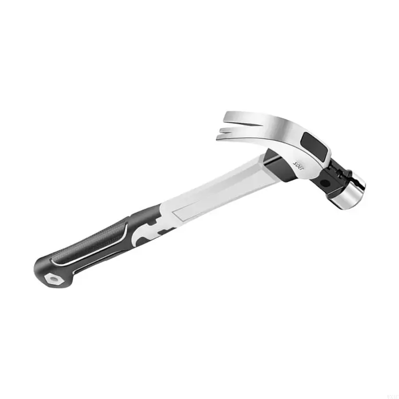 Martello da artiglio in acciaio multifunzione WXTC Pulter per unghie ergonomico in acciaio carbone