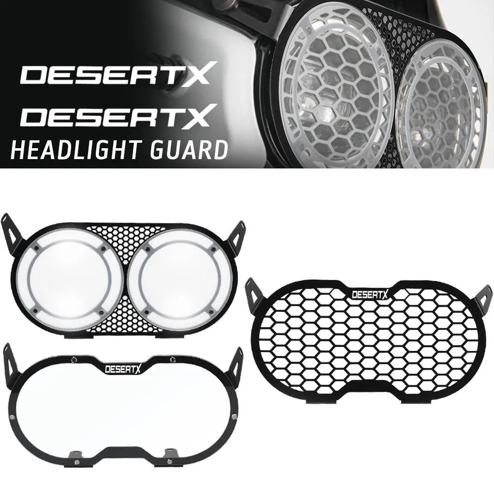 

FOR Ducati DESERT X DESERTX 2022-2024 Head light Protection Guard 2025 Motorcycle Front Headlight Grille Cover Protector DESERTX