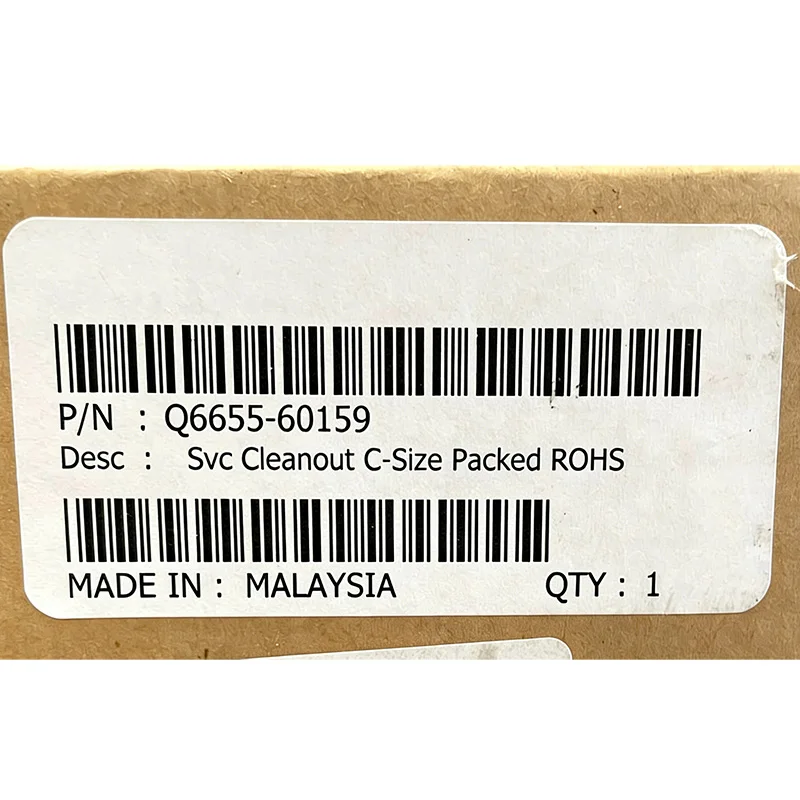 

Q6655-60159 Cleanout Assembly C-Size Service Cleanout For HP DesignJet 70 90 Plotter Parts